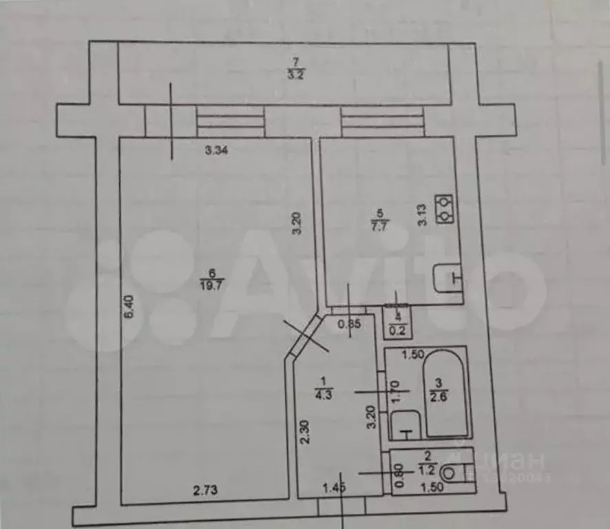 1-к кв. Татарстан, Казань Адмиралтейская Слобода мкр, ул. Большая, 2 ... - Фото 2