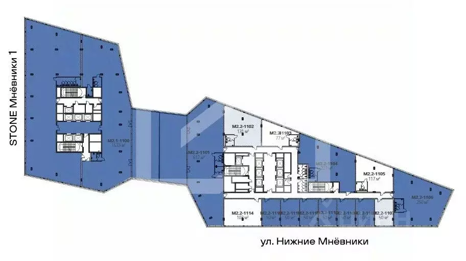 Помещение свободного назначения в Москва ул. Нижние Мневники, 37АС17 ... - Фото 2