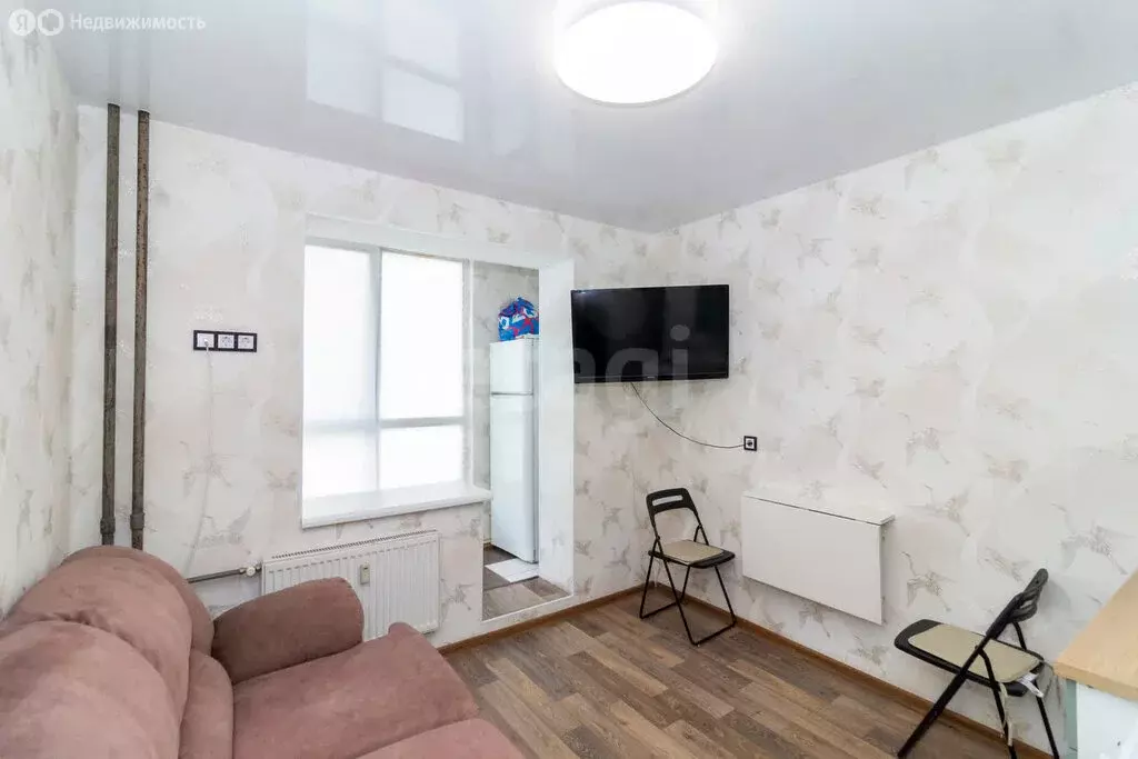 Квартира-студия: Тюмень, улица Новосёлов, 115 (15.9 м) - Фото 1