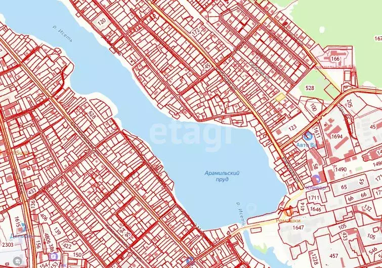 Участок в Свердловская область, Арамиль Рабочая ул., 40Б (11.98 сот.) - Фото 2