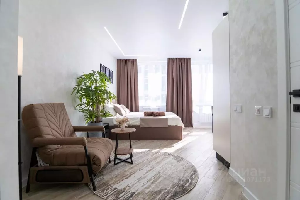 1-к кв. Тульская область, Тула ш. Калужское, 20к2 (24.0 м) - Фото 2