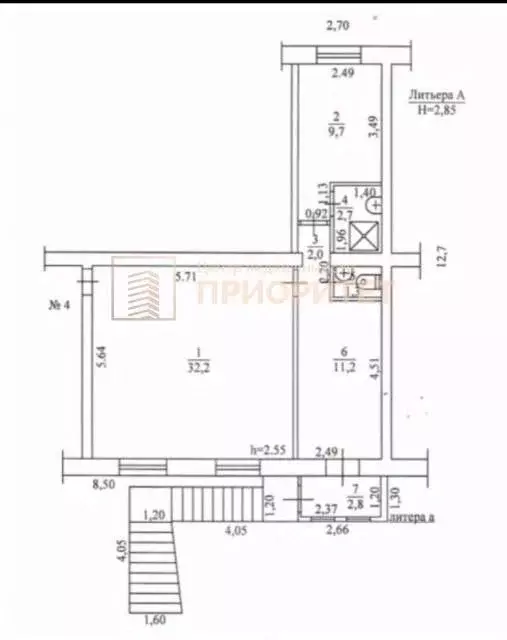 Офис в Саха (Якутия), Якутск ул. Чиряева, 8 (62 м) - Фото 1