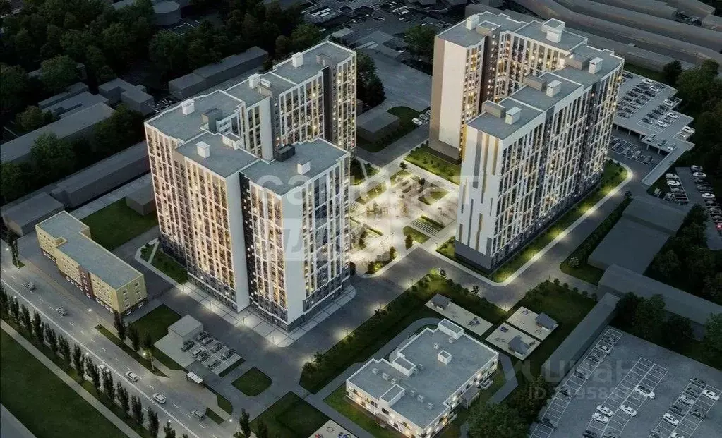 3-к кв. Липецкая область, Липецк ул. Механизаторов, 15А (68.32 м) - Фото 0