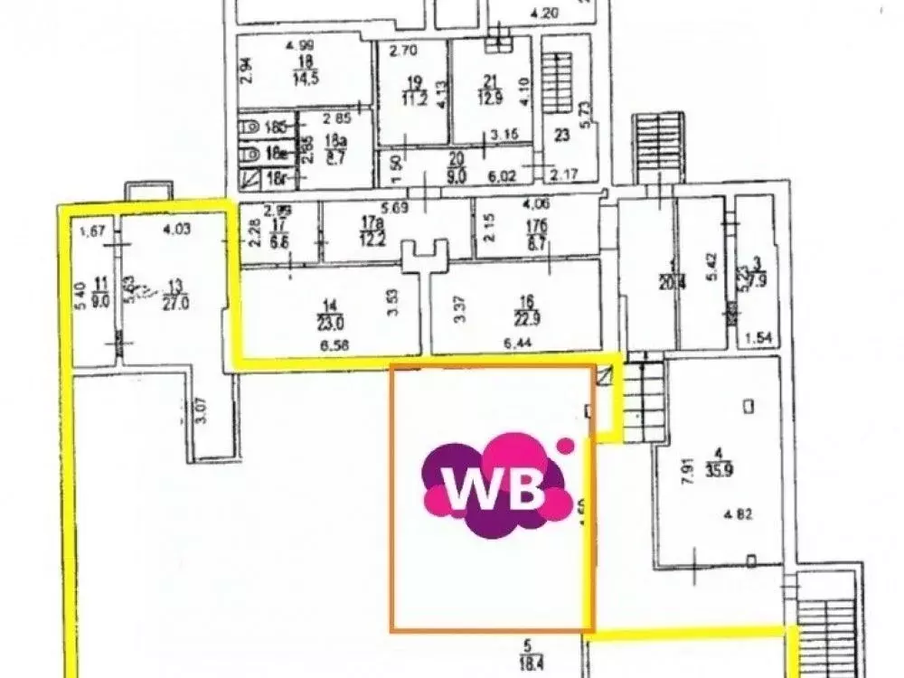 Торговая площадь в Москва Зеленодольская ул., 10/14 (250 м) - Фото 2