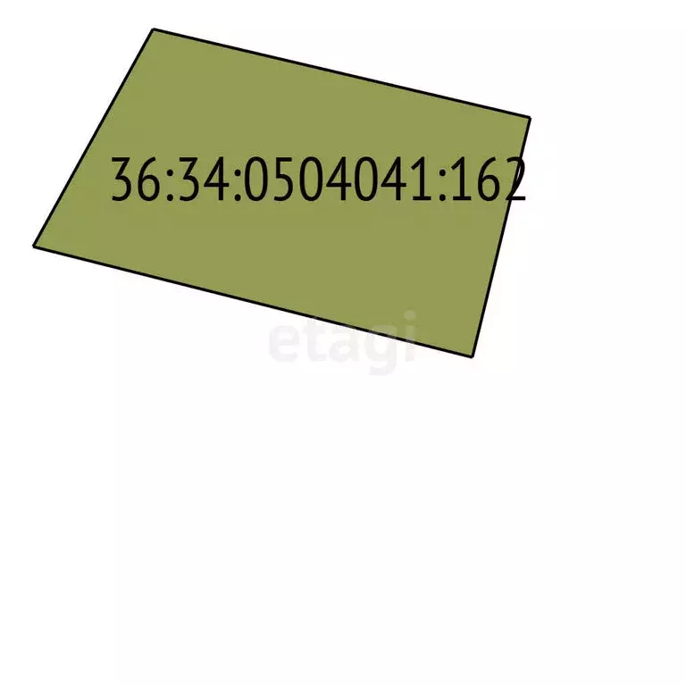 Участок в Воронеж, микрорайон Тенистый, Родная улица (7.17 м) - Фото 1