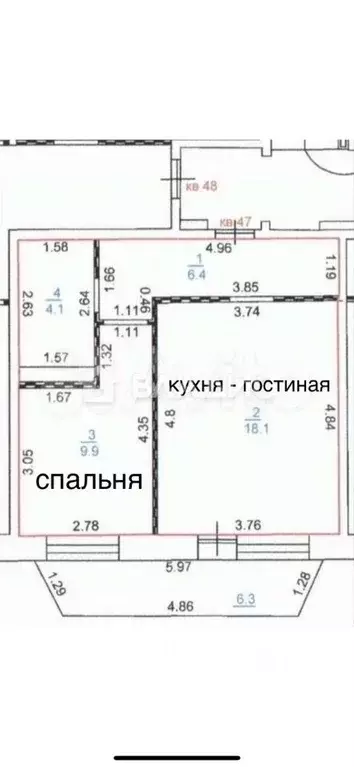 2-к кв. Бурятия, Улан-Удэ 140А мкр, 27 (38.5 м) - Фото 1