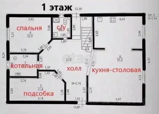 Дом в Краснодарский край, Темрюкский район, Ахтанизовское с/пос, пос. ... - Фото 2