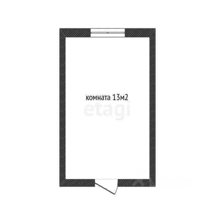 Комната Белгородская область, Белгород ул. Щорса, 16 (13.0 м) - Фото 2