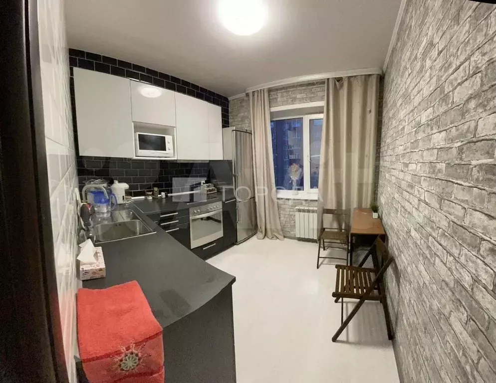 1-к. квартира, 34 м, 7/10 эт. - Фото 1