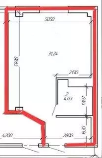 Студия Крым, Саки ул. Евпаторийская, 12А (35.27 м) - Фото 2