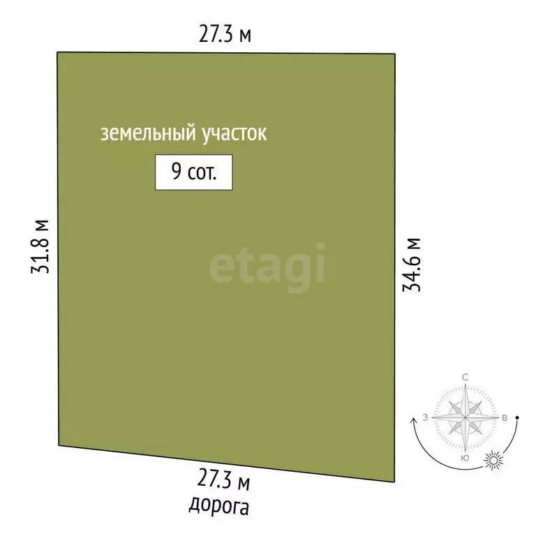 Участок в Камчатский край, Елизовский муниципальный округ, СНТ ... - Фото 1