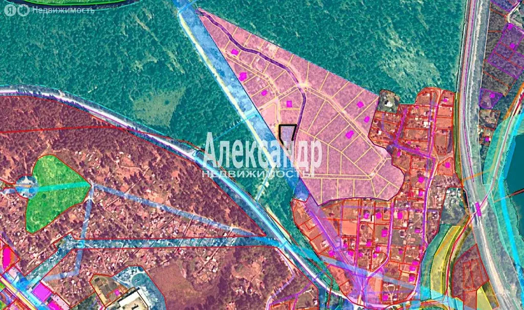 Участок в деревня Раздолье, коттеджный посёлок Солнечный Орнамент (20 ... - Фото 2