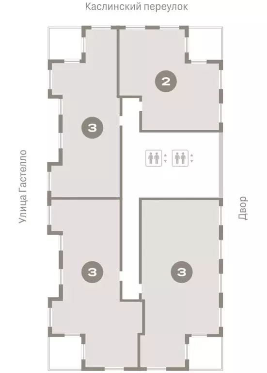 3-комнатная квартира: Екатеринбург, улица Гастелло, 18 (119.45 м) - Фото 2