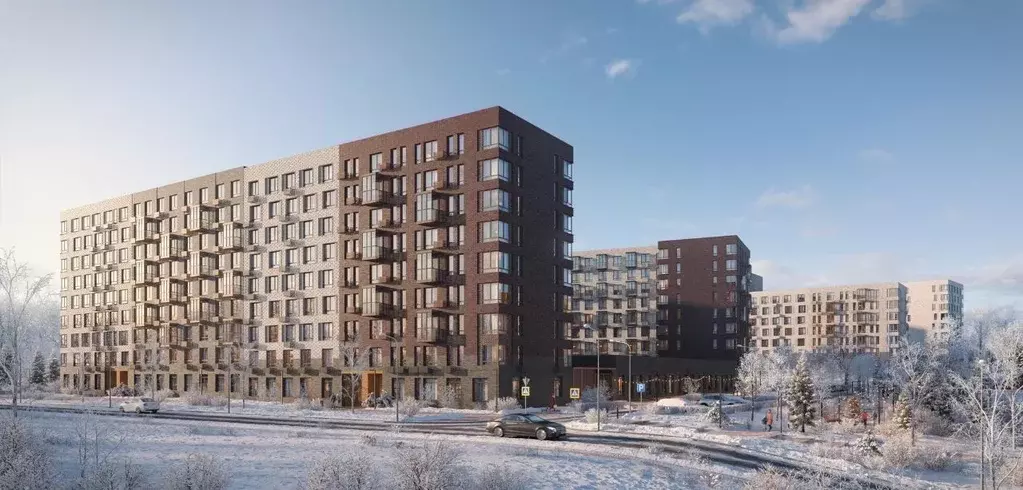 1-к кв. Москва № 103 кв-л, Подольские Кварталы жилой комплекс (35.29 ... - Фото 2