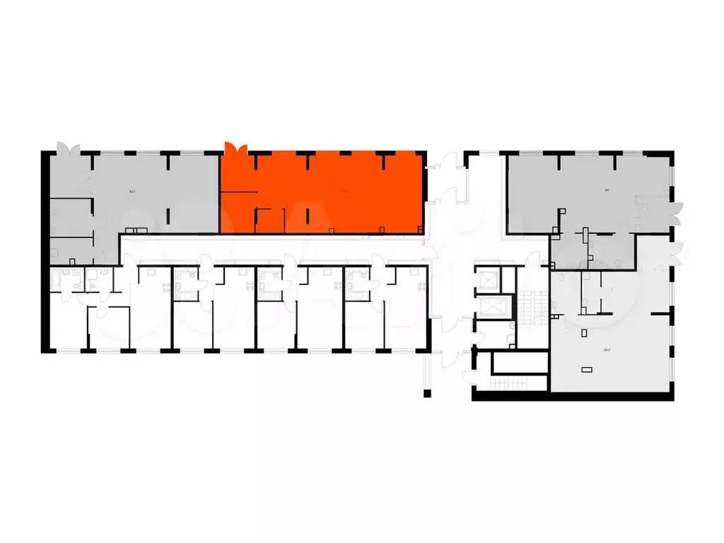 Продам помещение свободного назначения, 85.5 м - Фото 1