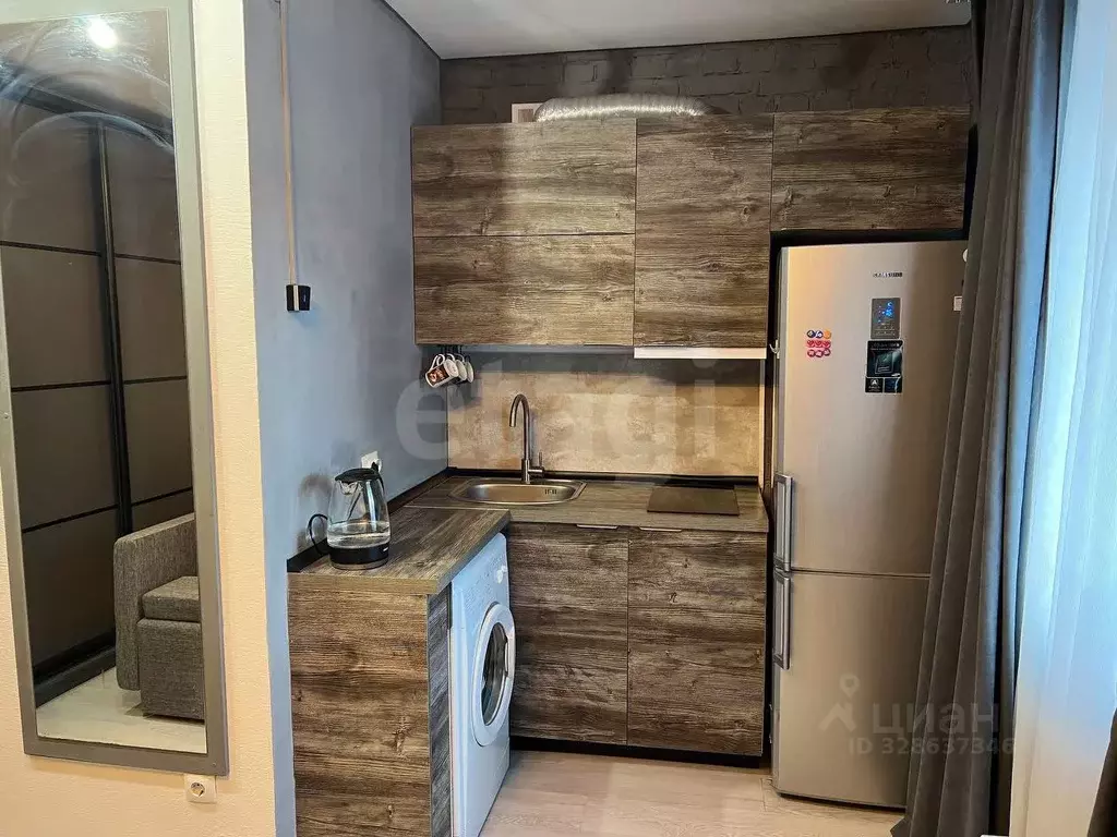 Студия Тюменская область, Тюмень ул. Мельникайте, 83 (21.9 м) - Фото 1