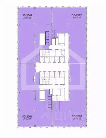 Помещение свободного назначения в Москва Дмитровский проезд, вл1Г (398 ... - Фото 2