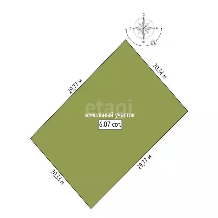 Участок в Амурская область, с. Тамбовка, Строитель СНТ  (6.06 сот.) - Фото 2