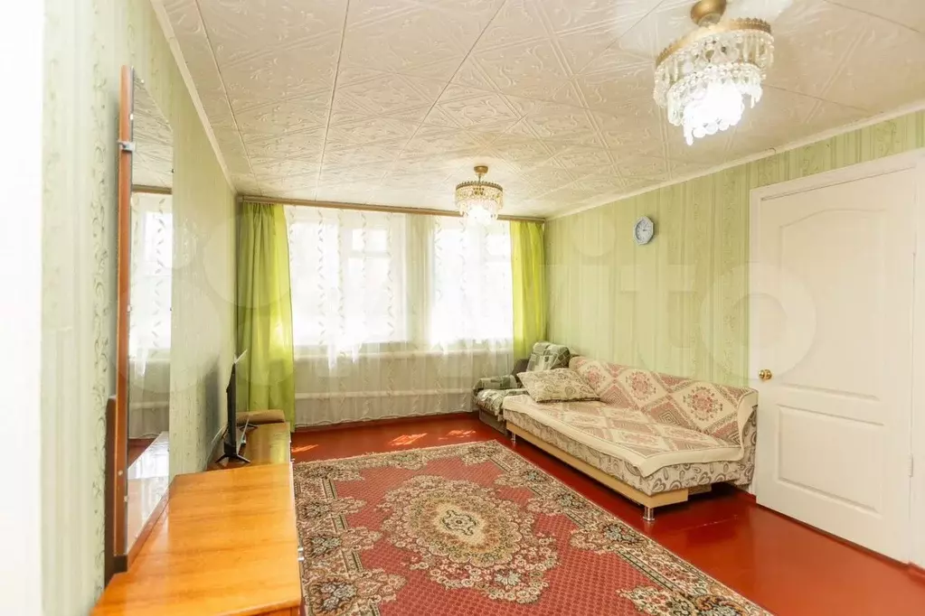 3-к. квартира, 63,1 м, 1/2 эт. - Фото 0