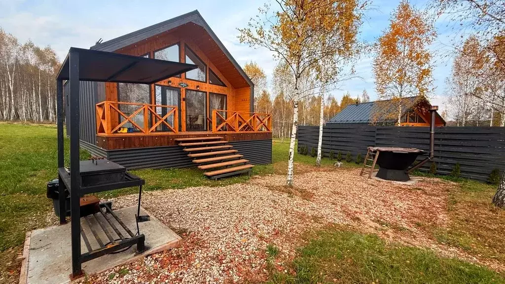 Дом в Тульская область, Заокский район, Демидовское с/пос, д. ... - Фото 1