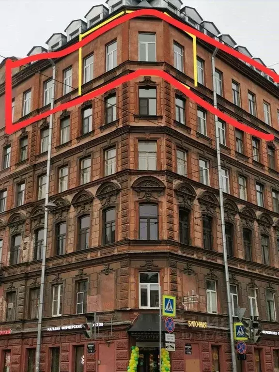6-к кв. Санкт-Петербург Бронницкая ул., 13 (170.7 м) - Фото 0