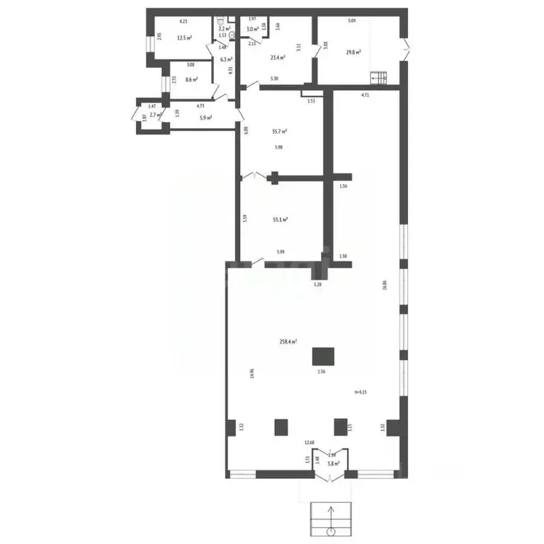 Помещение свободного назначения в Тюменская область, Тюмень Восточный ... - Фото 1