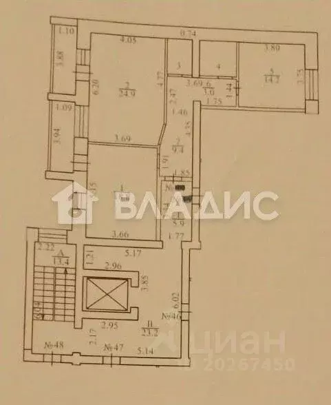 2-к кв. Калужская область, Калуга ш. Грабцевское, 132к1 (81.0 м) - Фото 2