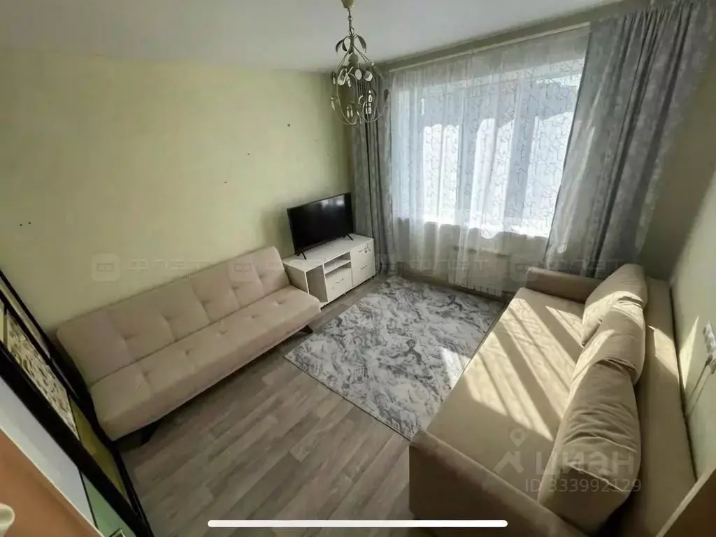 1-к кв. Татарстан, Казань ул. Юлиуса Фучика, 117 (30.0 м) - Фото 1