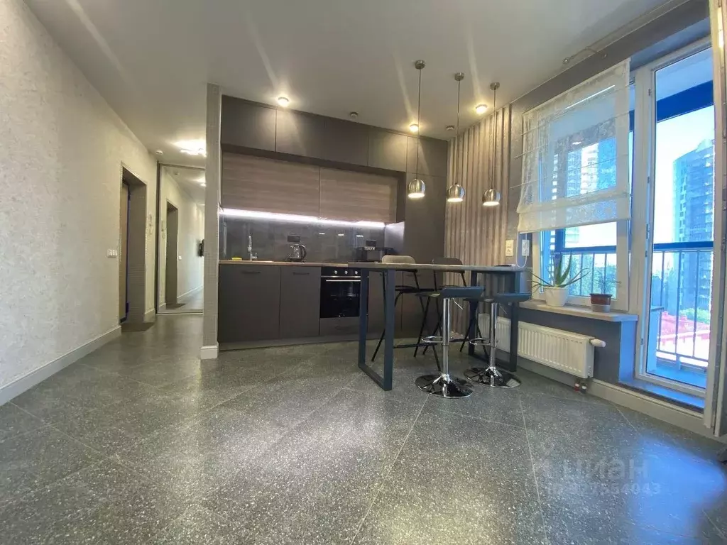 2-к кв. Татарстан, Казань ул. Оренбургский Тракт, 4Б (48.0 м) - Фото 1