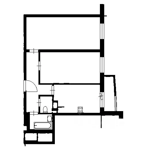 2-к кв. Санкт-Петербург пос. Парголово, ул. Тихоокеанская, 1к1 (61.9 ... - Фото 2