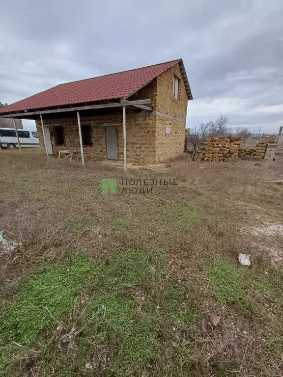 Дом в Крым, Сакский район, Штормовское с/пос, Дружба-2 СНТ ул. ... - Фото 1