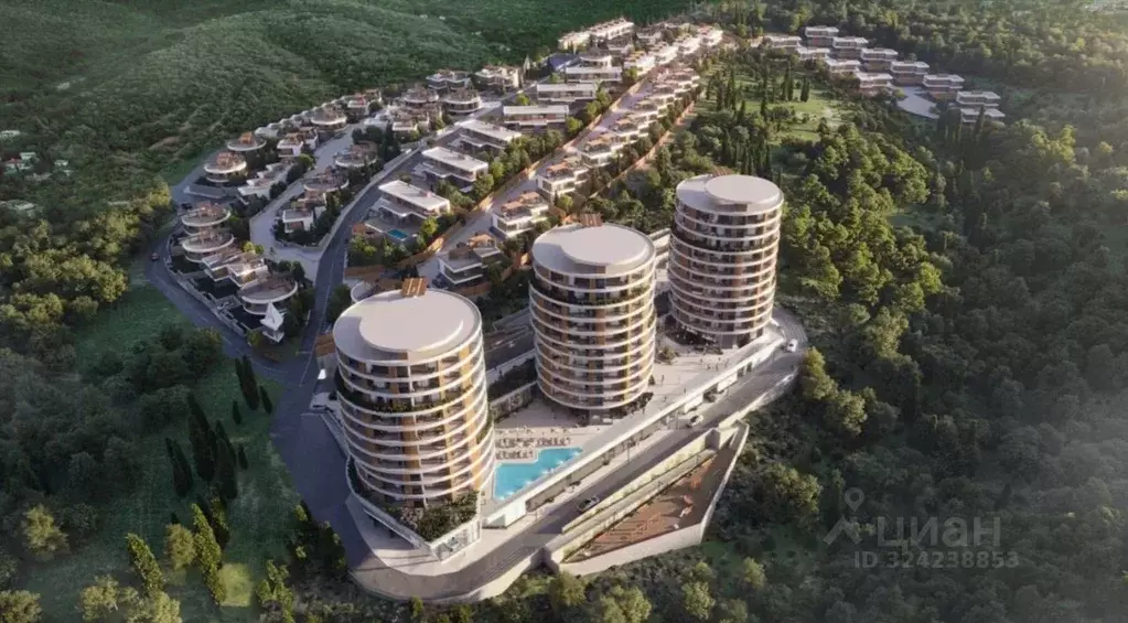 Студия Крым, Алушта муниципальный округ, с. Виноградное, Апартаментов ... - Фото 1