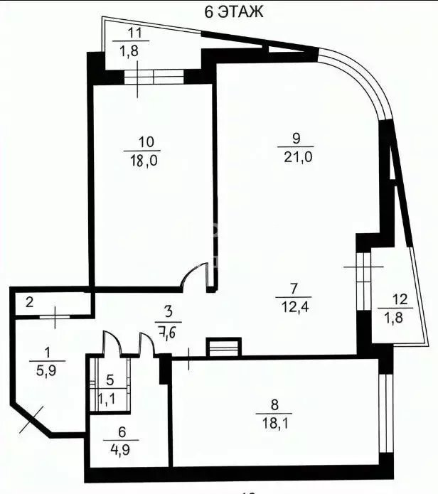 3-к кв. Московская область, Химки Совхозная ул., 7 (94.0 м) - Фото 2