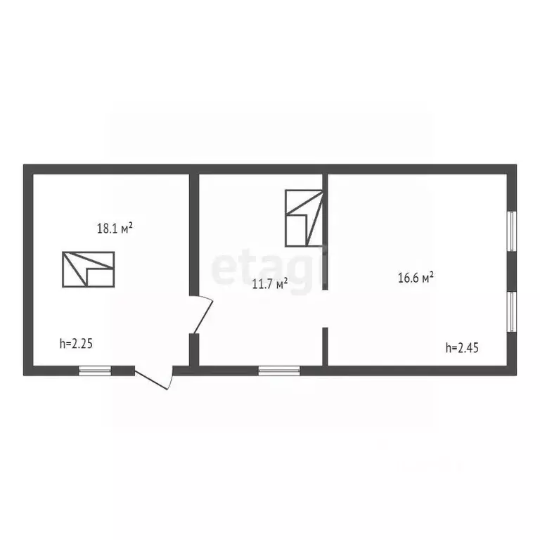 Дом в Красноярский край, Красноярск Архангельская ул., 8 (48 м) - Фото 2