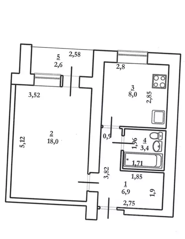 1-к кв. Саратовская область, Энгельс ул. Тельмана, 14 (40.0 м) - Фото 1