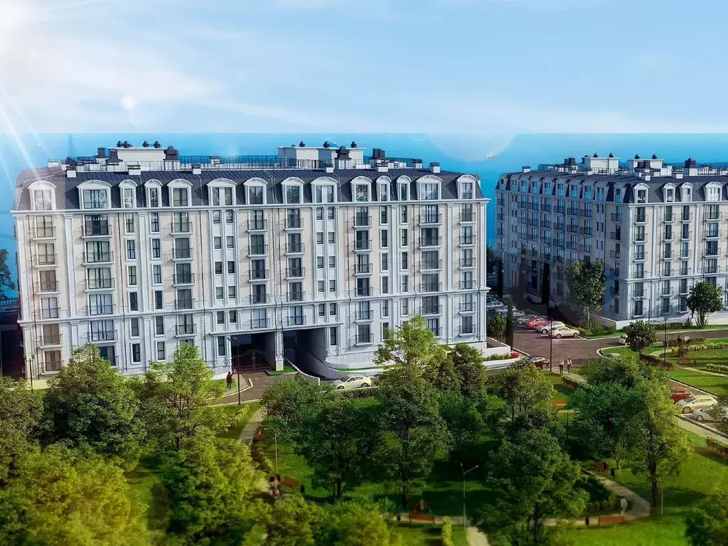 Апартаменты-студия, 31 м, 3/7 эт. - Фото 0