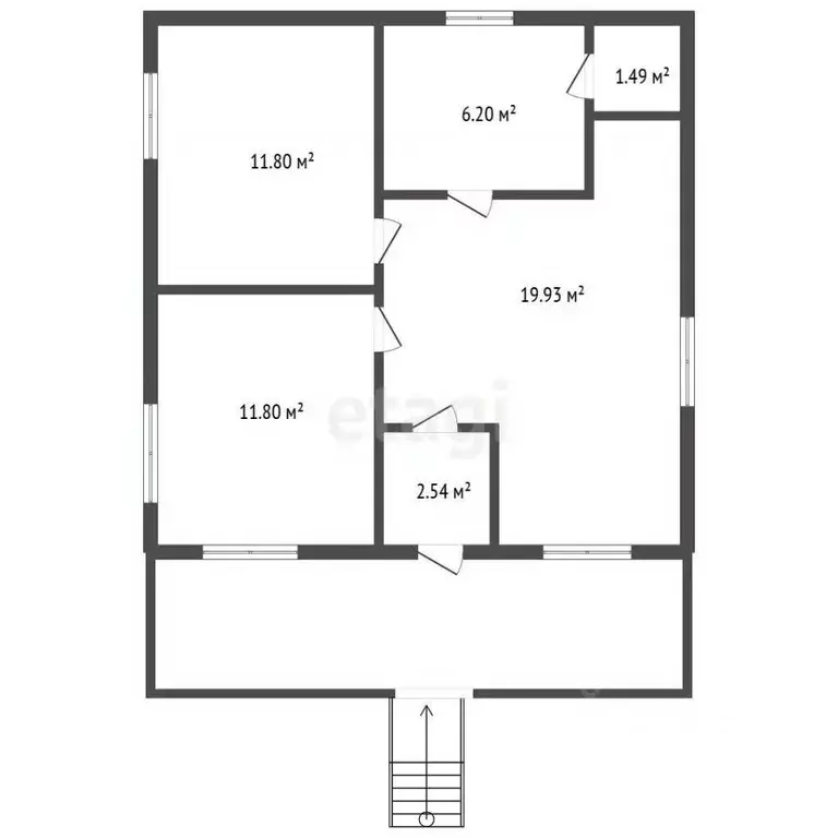 Дом в Ленинградская область, Кировский район, Синявинское городское ... - Фото 2