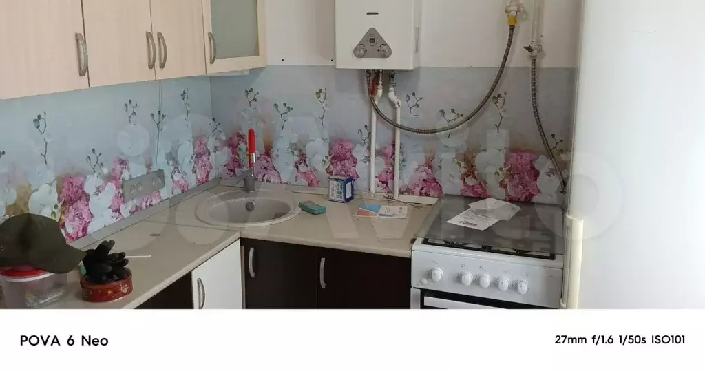 1-к. квартира, 27 м, 1/2 эт. - Фото 0