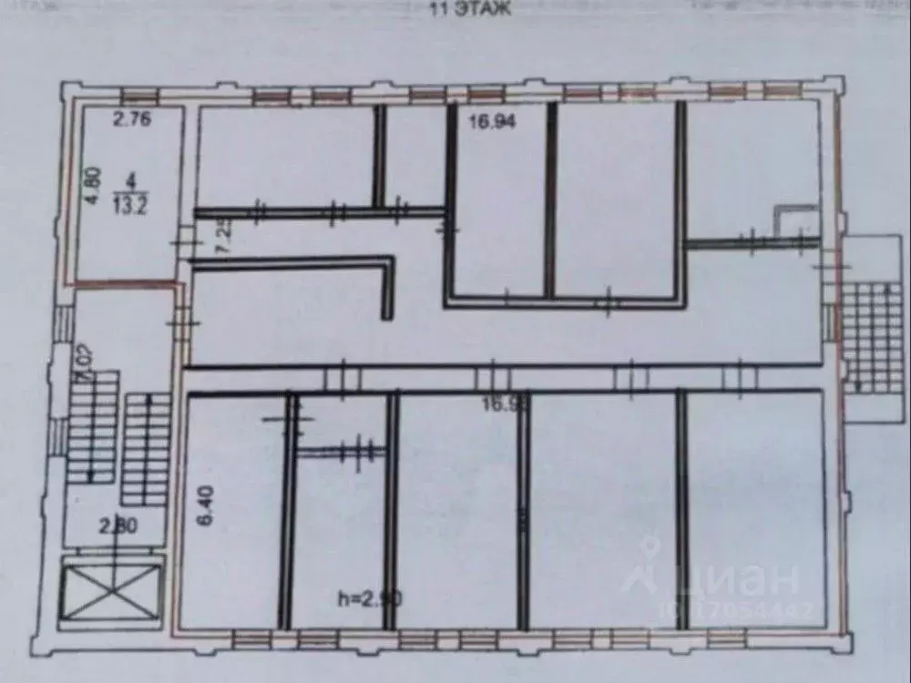 Офис в Москва ул. Сущевский Вал, 16С3 (264 м) - Фото 2