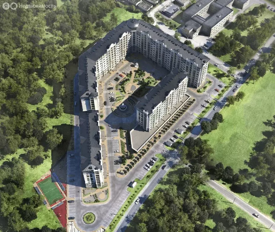 1-комнатная квартира: Зеленоградск, Большая Окружная улица, 2Бк2 (39 ... - Фото 1