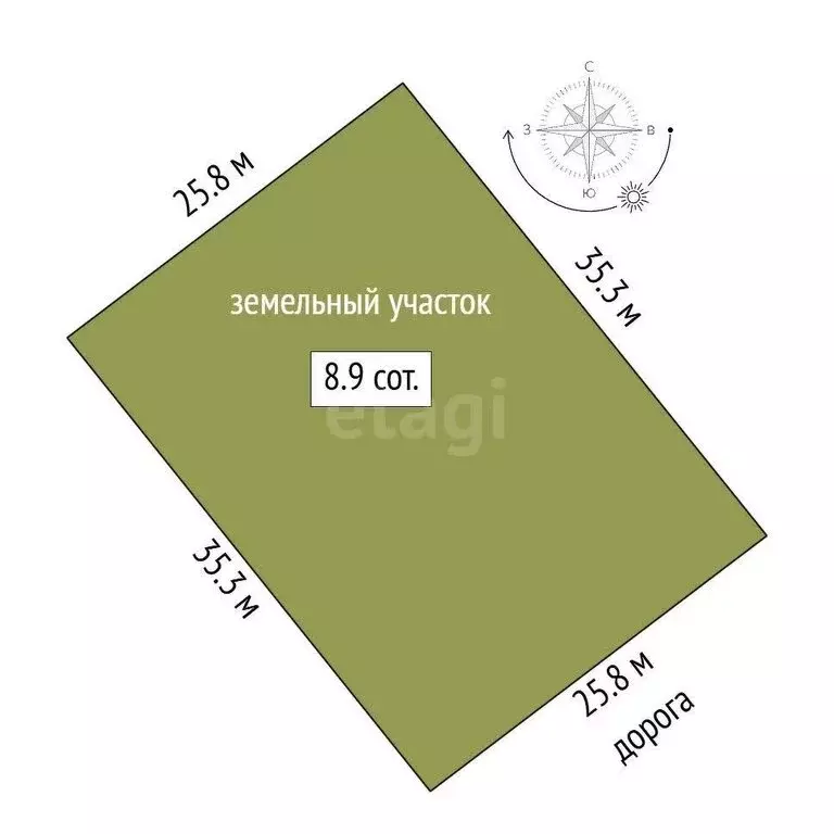 Участок в Мензелинск, Прибрежная улица (10 м) - Фото 0