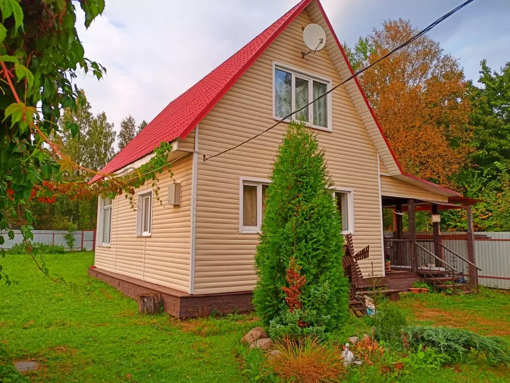 Дом в Ленинградская область, Киришский район, Будогощское городское ... - Фото 0