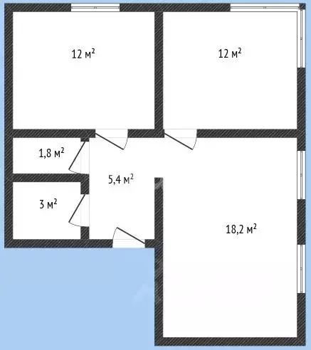 2-к кв. Удмуртия, Ижевск ул. Васнецова, 2к3 (52.0 м) - Фото 1