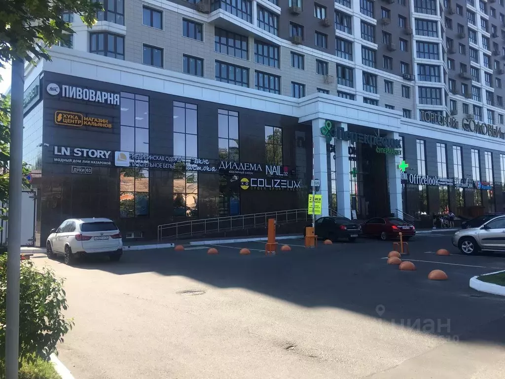 Торговая площадь в Брянская область, Брянск ул. Дуки, 63 (600 м) - Фото 2