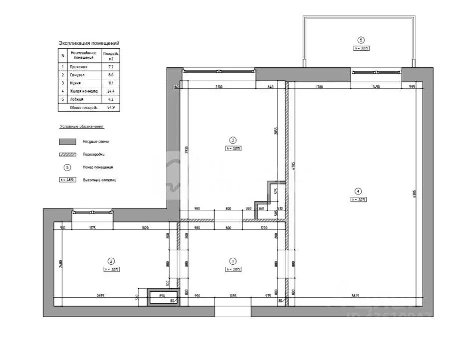 1-к кв. Санкт-Петербург Петровский просп., 11к3 (51.8 м) - Фото 2
