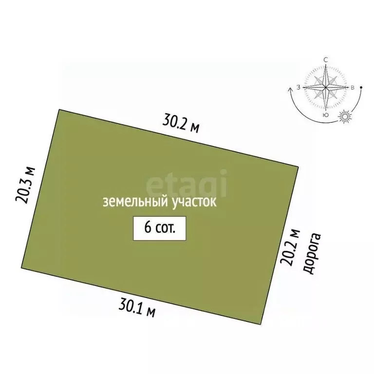 Участок в Крым, Ленинский район, Семисотское с/пос, с. Каменское ул. ... - Фото 2