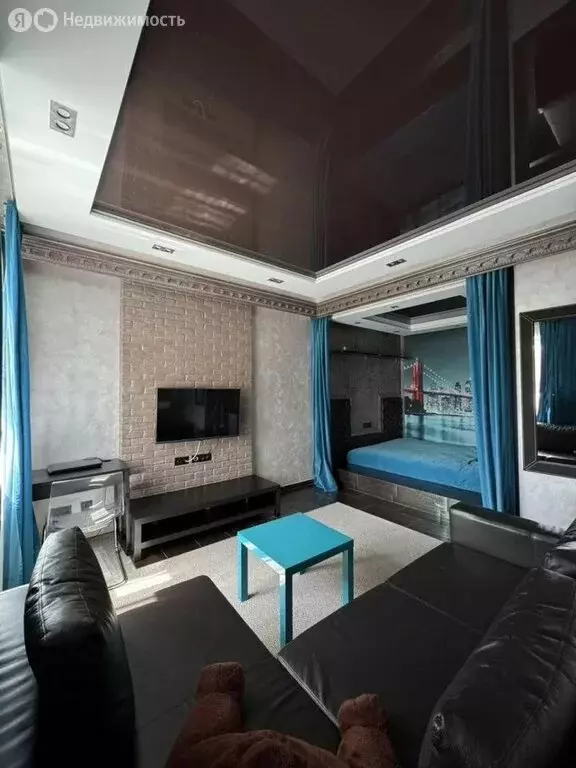 Квартира-студия: Омск, проспект Комарова, 16 (36.2 м) - Фото 1