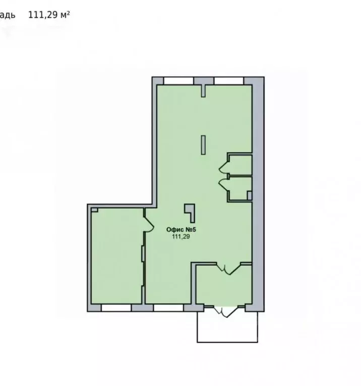 Помещение свободного назначения в Удмуртия, Сарапул ул. Труда, 49 (111 ... - Фото 2