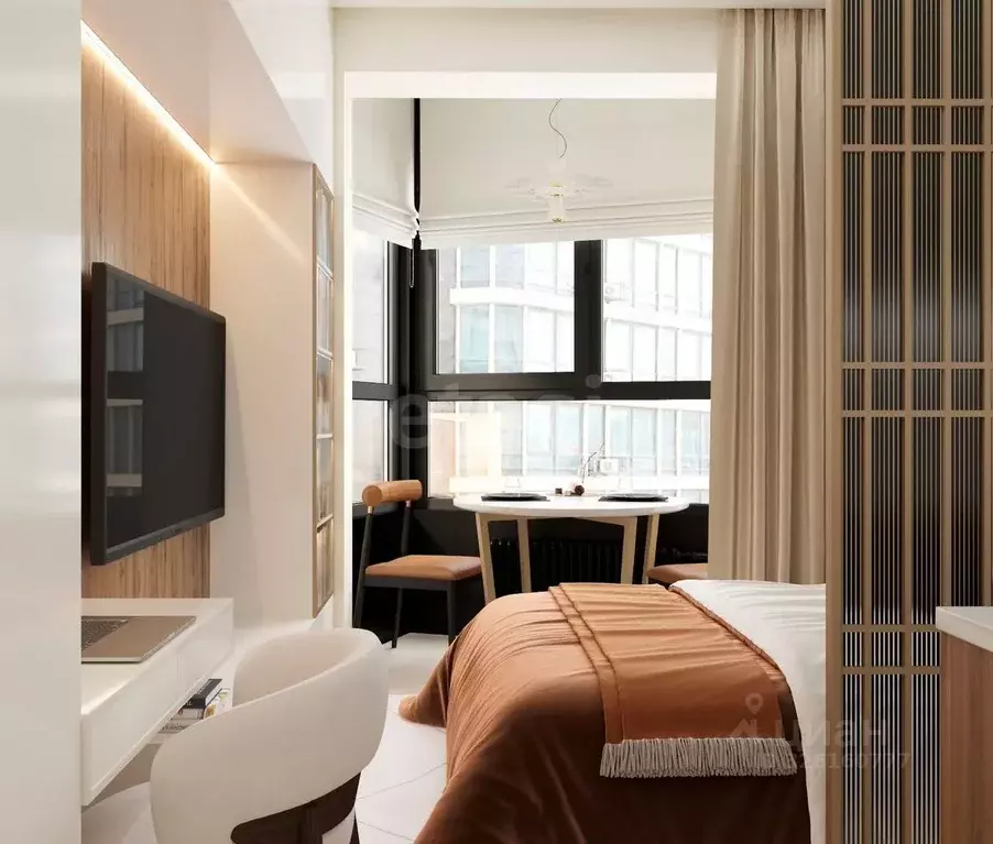 Студия Москва Левел Причальный жилой комплекс, 10к1 (19.1 м) - Фото 1