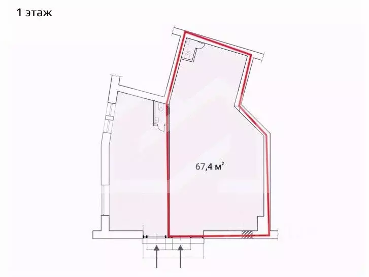 Помещение свободного назначения в Москва Никольская ул., 25 (67 м) - Фото 2